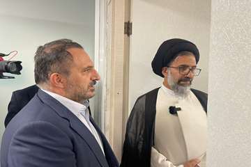 بازدید سرزده امام جمعه فردیس و رییس دانشگاه از بیمارستان شهید حاج قاسم سلیمانی فردیس
