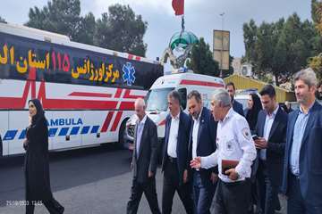 افتتاح مرکز آموزشی ، پژوهشی و پایگاه اورژانس 115افتتاح مرکز آموزشی ، پژوهشی و پایگاه اورژانس 115
